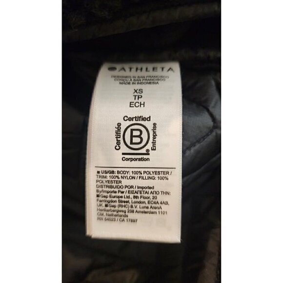 Athleta Cozy Sherpa Snap Sweatshirt XS - Picture 9 of 9